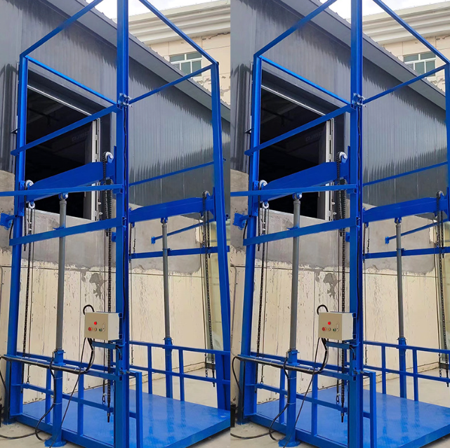 鄱阳导轨式升降货梯